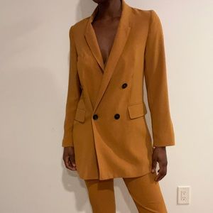 Zara 2 piece blazer and pant set